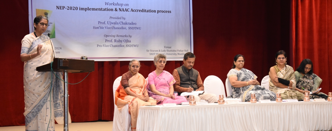 NEP 2020 Implementation & NAC Accreditation Process - IQAC, SNDTWU